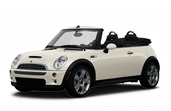 white mini cooper convertible-6