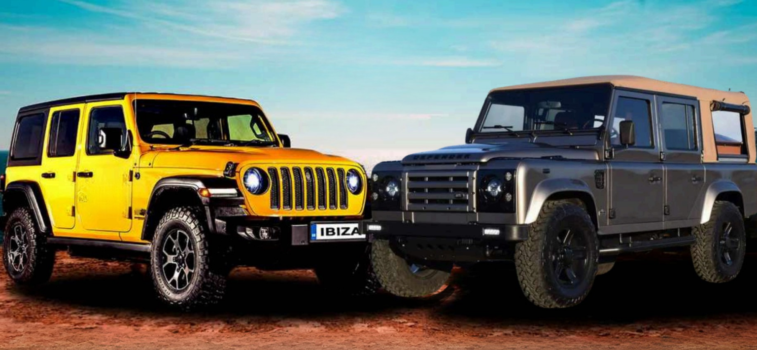 Safari Beach Tour Land Rover Defenders